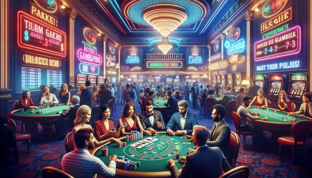 Zabavne i Interaktivne Casino Igre za Društveno Kockanje
